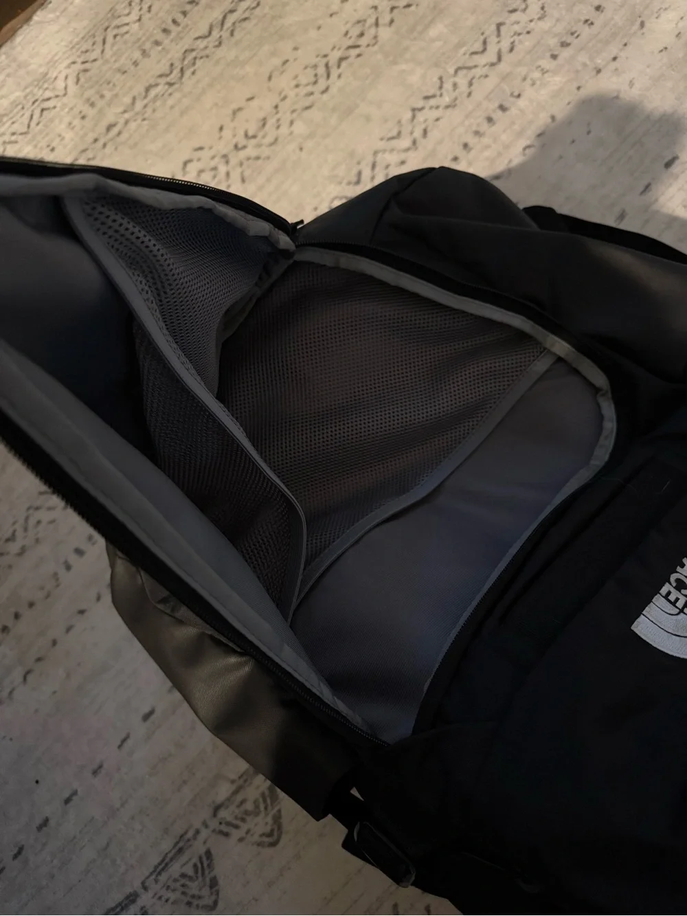 The North Face Black Router Backpack for Men